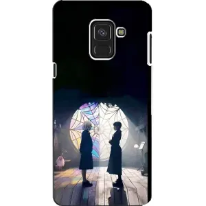 Чехлы с принтом Уэнсдей на Samsung A8, A8 2018, A530F (Уэнсдей и Энди)