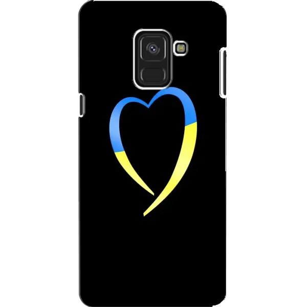 Чехол с рисунком «Украинское сердце» для Samsung Galaxy A8 2018 (A530F) Чехол с рисунком «Украинское сердце» для Samsung Galaxy A8 2018 (A530F)