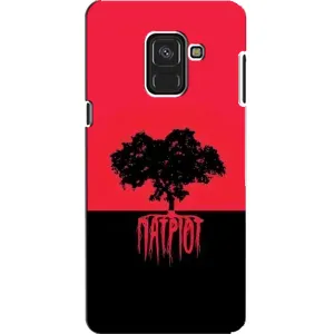 Чехлы УПА (Красно-Чёрный) на Samsung A8, A8 2018, A530F (УПА Патриот)