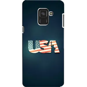 Чехол Флаг USA для Samsung A8, A8 2018, A530F (USA)