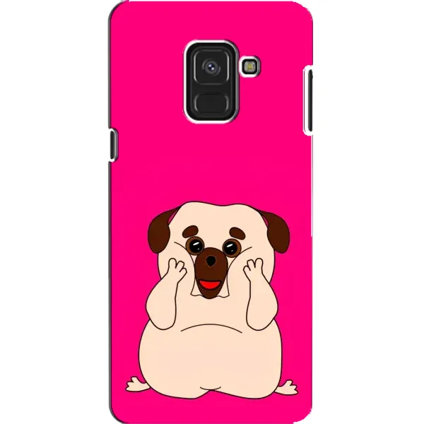 Чехол с рисунком «Веселый Мопсик» для Samsung Galaxy A8 2018 (A530F) Чехол с рисунком «Веселый Мопсик» для Samsung Galaxy A8 2018 (A530F)