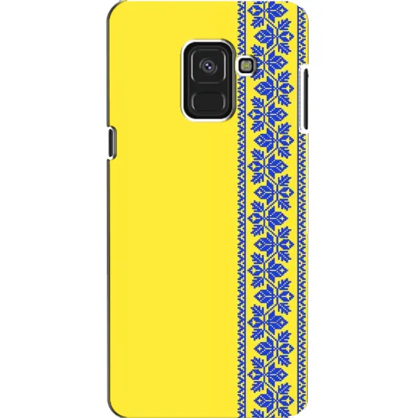 Чехол с рисунком «Вышиванка на желтом» для Samsung Galaxy A8 2018 (A530F) Чехол с рисунком «Вышиванка на желтом» для Samsung Galaxy A8 2018 (A530F)