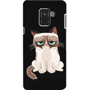Чехол на тематику: Коты для Samsung Galaxy A8 2018 (A530F) (Взгляд кота)