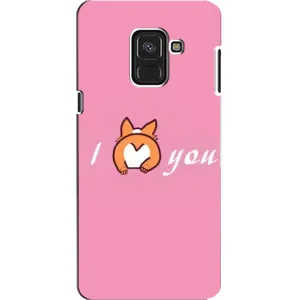 Силіконові Чохли Коханій людині для Samsung A8, A8 2018, A530F (Я тебе кохаю)