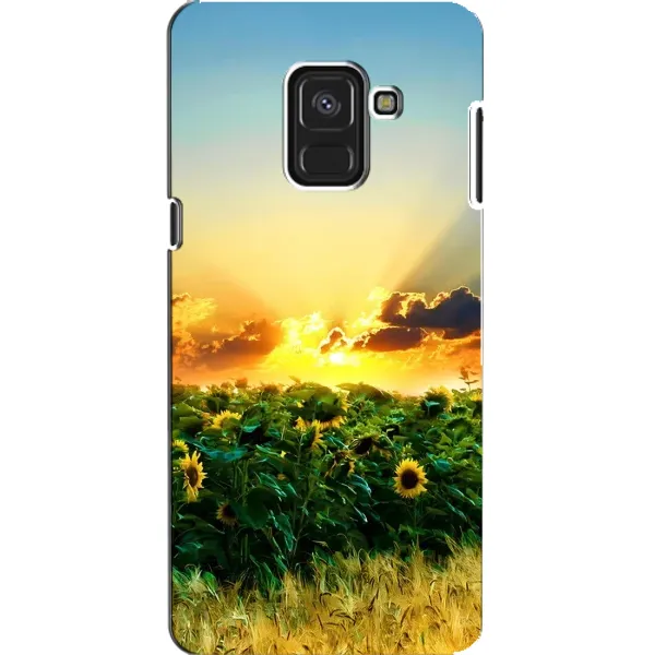 Чехол с рисунком «Закат Солнца» для Samsung Galaxy A8 2018 (A530F)
