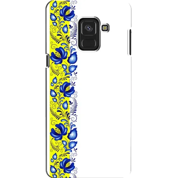 Чехол с рисунком «Желто-синяя вышиванка» для Samsung Galaxy A8 2018 (A530F) Чехол с рисунком «Желто-синяя вышиванка» для Samsung Galaxy A8 2018 (A530F)