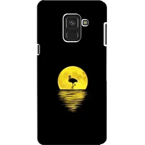 Летний Чехол на Samsung A8, A8 2018, A530F (Желтый Закат)