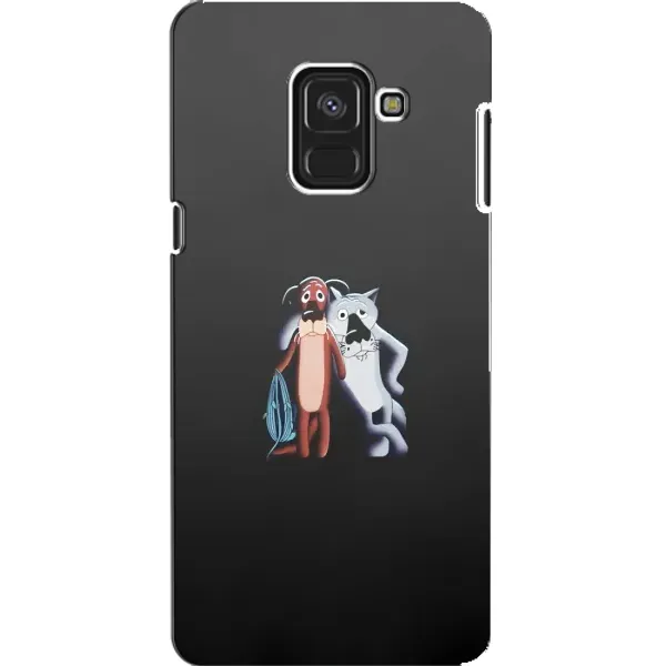 Чехол с рисунком «Шо, опять» для Samsung Galaxy A8 2018 (A530F)