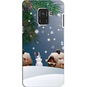 Чохли на Новий Рік Samsung A8, A8 2018, A530F (Зима)