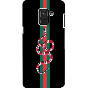 Чехлы Бренд GUCCI для Samsung A8, A8 2018, A530F (Змей Гуччи)