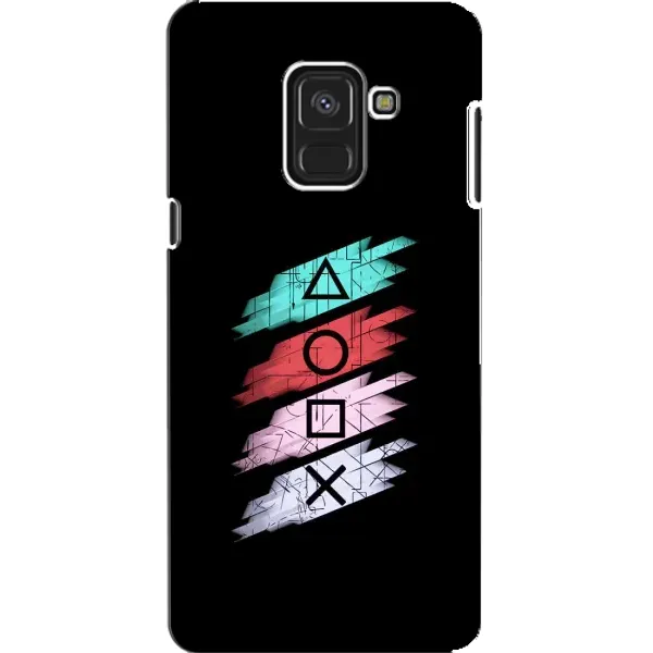Чехол с рисунком «Значки Sony» для Samsung Galaxy A8 2018 (A530F) Чехол с рисунком «Значки Sony» для Samsung Galaxy A8 2018 (A530F)