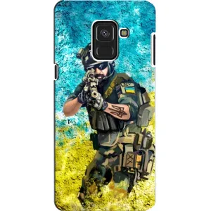ЗСУ Чехлы (TPU) для Samsung A8, A8 2018, A530F (ЗСУ Воин)