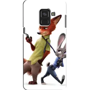 Чохли ЗООТРОПОЛІС для Samsung A8, A8 2018, A530F (Зверополіс герої)