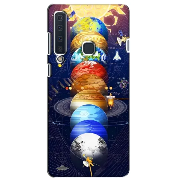 Чехол с рисунком «Арт планети» для Samsung Galaxy A9 2018 (A920)