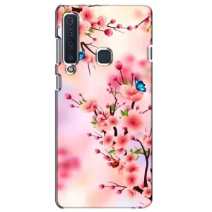 Чохол з картинкою Сакури на Samsung Galaxy A9 2018, A920 (Метелики на сакурі)