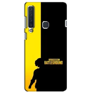 Чехол (TPU) с картинкой "Лого Пабг" на Самсунг А9 (2018) (Battlegrounds)