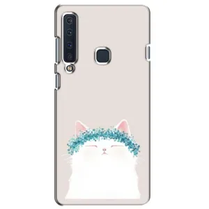 Чехол на тематику: Коты для Samsung Galaxy A9 2018 (A920) (Белый котик)