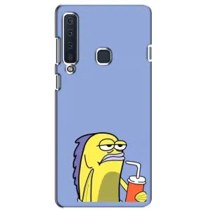 Бампер с принтом Мемы для Samsung Galaxy A9 2018, A920 (Безразличие)