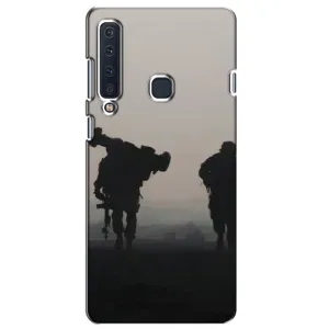 Чехлы на военную тематику для Samsung Galaxy A9 2018, A920 (Бой солдат)