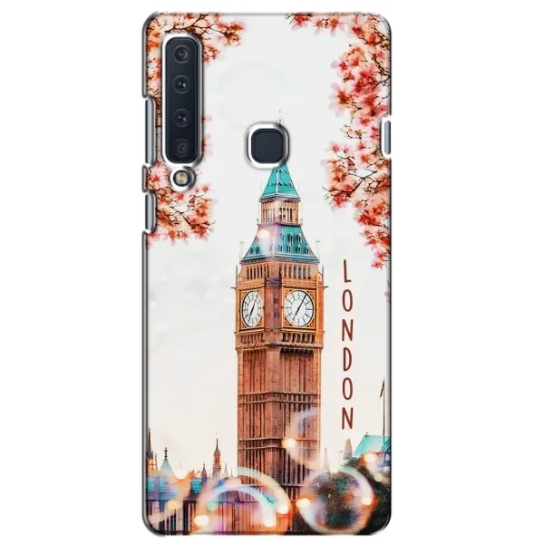 Чехол с рисунком «Часы Лондон» для Samsung Galaxy A9 2018 (A920)