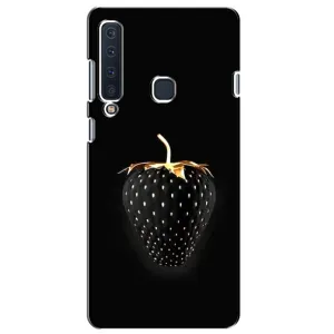 Чехол с изображением вкусной еды для Samsung Galaxy A9 2018, A920 (Чёрная клубника)