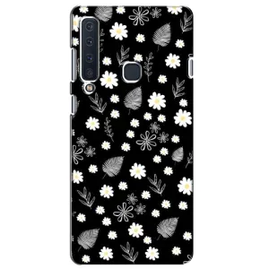 Чохли з тематикою "КВІТИ" на Samsung Galaxy A9 2018, A920 (цвітіння на чорному)