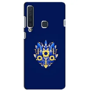 Чехол Укр Символика для Samsung Galaxy A9 2018, A920 (Цветущий Герб)