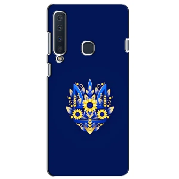 Чехол с рисунком «Цветущий Герб» для Samsung Galaxy A9 2018 (A920)