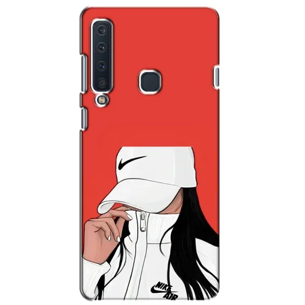 Чехол с рисунком «Девушка Nike» для Samsung Galaxy A9 2018 (A920)