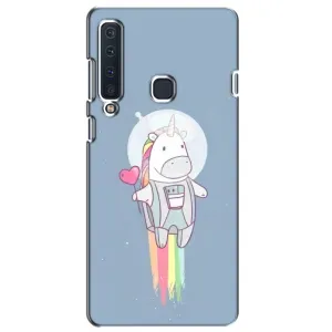 Чехол Unicorn на Samsung Galaxy A9 2018, A920 (Единорог космонавт)