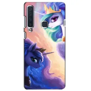 Чехол Unicorn на Samsung Galaxy A9 2018, A920 (Единорожки на тучках)