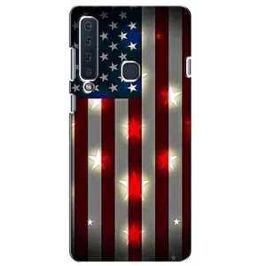 Чехол Флаг USA для Samsung Galaxy A9 2018, A920 (Флаг США 2)