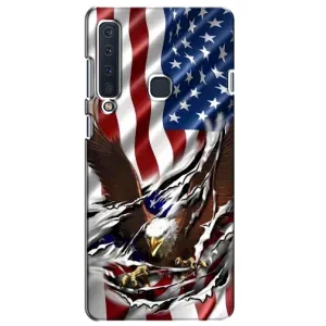 Чехол Флаг USA для Samsung Galaxy A9 2018, A920 (Флаг USA)