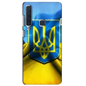 Чехол с картинкой (Патриотический ГЕРБ) на Samsung Galaxy A9 2018, A920 (Герб и Флаг Украины)