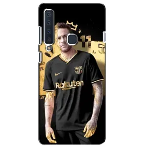 Силиконовый Чехол Samsung Galaxy A9 2018, A920 (Gold Neymar)