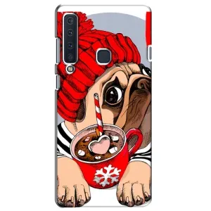 Бампер для Samsung Galaxy A9 2018, A920 с картинкой "Песики" (Грустная собака)