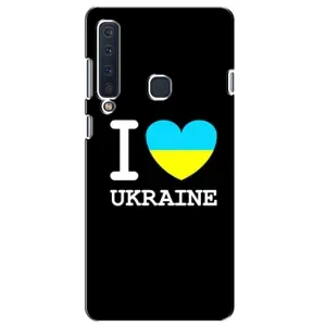 Чехол с Украинской символикой на Самсунг А9 (2018) (I Love Ukraine)