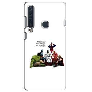 Чехлы для Samsung Galaxy A9 2018, A920 (Для Христиан) (Иисус супергерой)