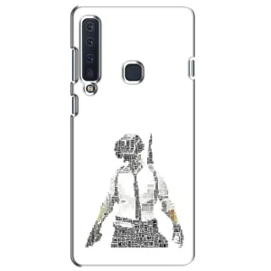 Силиконовый чехол с картинкой "Герой Pubg" на Samsung Galaxy A9 2018, A920 (Из букв)