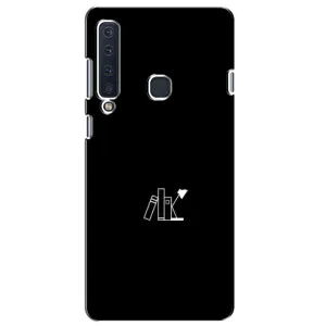 Чехол с картинками на черном фоне для Samsung Galaxy A9 2018, A920 (Книжки)