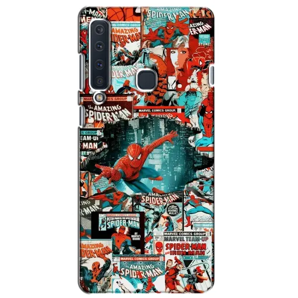 Чехол с рисунком «Комиксы Человек Паук» для Samsung Galaxy A9 2018 (A920) Чехол с рисунком «Комиксы Человек Паук» для Samsung Galaxy A9 2018 (A920)