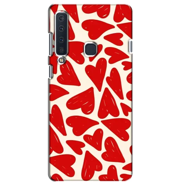 Чехол с рисунком «Красные сердечка» для Samsung Galaxy A9 2018 (A920) Чехол с рисунком «Красные сердечка» для Samsung Galaxy A9 2018 (A920)