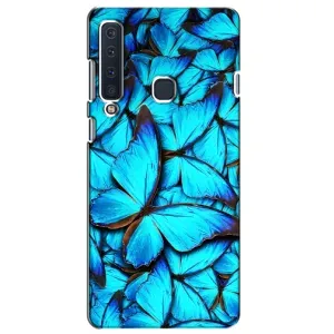 Силиконовый бампер с картинкой животных для Samsung Galaxy A9 2018, A920 (Крылья бабочек)