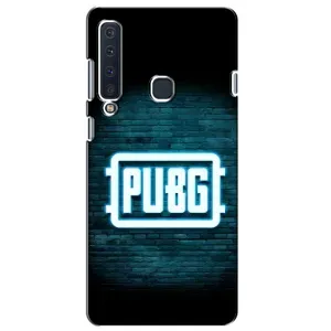 Чехол (TPU) с картинкой "Лого Пабг" на Самсунг А9 (2018) (Лого PUBG)