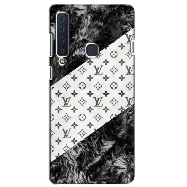 Чехол с рисунком «LV на белом» для Samsung Galaxy A9 2018 (A920)