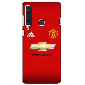 Силиконовые Чехлы принт Футбол на Samsung Galaxy A9 2018, A920 (Man United)