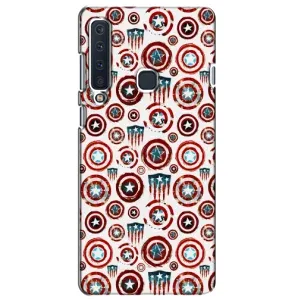 Чохол с Щітом Капітана Америки на Samsung Galaxy A9 2018, A920 (Марвел щити)