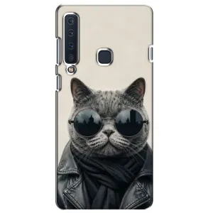 Чехол на тематику: Коты для Samsung Galaxy A9 2018 (A920) (Модный кот)