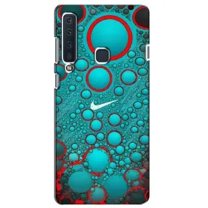 Силіконовый Чохол на Samsung Galaxy A9 2018, A920 з картинкою НАЙК (Найк зелений)