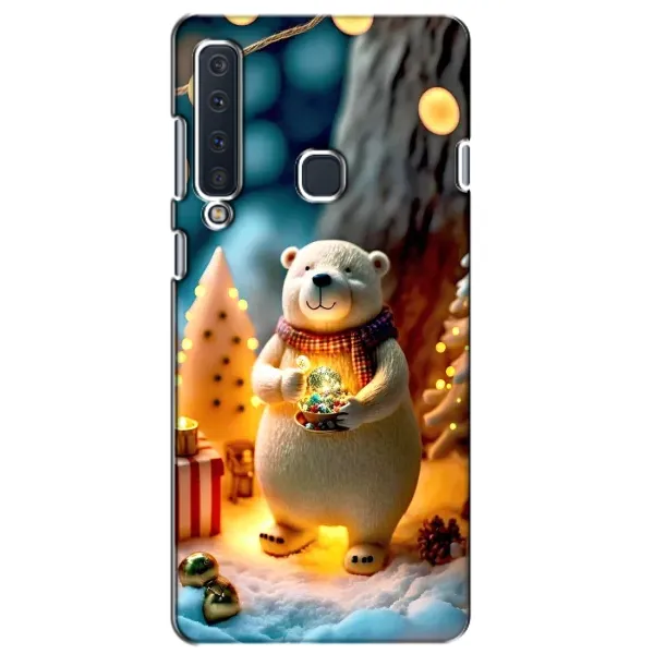 Чехол с рисунком «Новогодний ведмеженок» для Samsung Galaxy A9 2018 (A920)